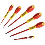 0-65-441, Phillips; Slotted Insulated Screwdriver Set, 6-Piece