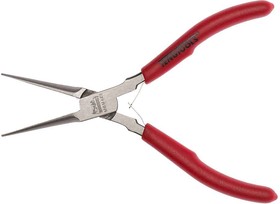 MBM468, Long Nose Pliers, 140mm Overall, Straight Tip, 15mm Jaw