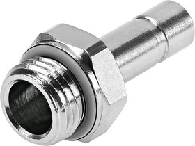 NPQH-D-M5-S4-P10, NPQH Series Straight Threaded Adaptor, M5 Male to Push In 4 mm, Threaded-to-Tube Connection Style, 578358
