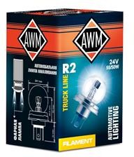 410300023, Лампа накаливания AWM R2 24V 55W/50W (P45T)