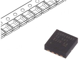 Фото 1/2 CSD19537Q3T, Транзистор: N-MOSFET, полевой, 100В, 50А, 83Вт, VSON-CLIP8