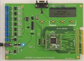 Фото 1/2 ADM00310, Data Conversion IC Development Tools MCP3903 EVAL BRD F. 16-BIT MCU