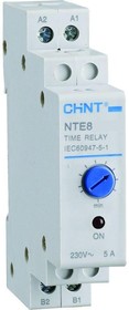 Реле времени NTE8-10B (задержка времени включения) 1-10с 1НО AC 230В (R) CHINT 258438