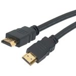 Bion Кабель HDMI v2.0, 19M/19M, 3D, 4K UHD, 3м, черный [BXP-HDMI2MM-030]