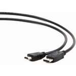 Bion Кабель DisplayPort - HDMI, 20M/19M, однонаправленный конвертор сигнала с ...