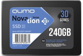 Фото 1/2 QUMO SSD 240GB QM Novation Q3DT-240GSKF {SATA3.0}