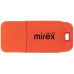 13600-FM3SOR08, Флеш накопитель 8GB Mirex Softa, USB 3.0, Оранжевый