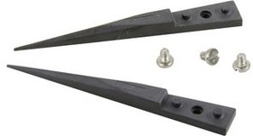 Фото 1/2 A73ZJ, Replacment Tweezer Tips ESD Fine / Pointed / Straight 50mm Pair (2 pieces)