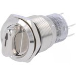 LAS1-AGQ-11X/21/G/24V/S, Переключатель: поворотный, Пол ...