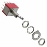 1003P1T1B1M2QEH, Toggle Switches 3PDT ON-ON PC MNT