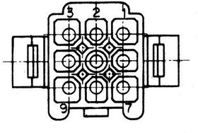 15-31-1091, Корпус разъема, 5025, Штекер, 9 вывод(-ов), 4.8 мм, Molex 5006 Series Contacts