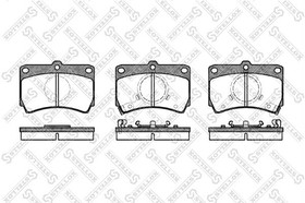 223 012-SX, 223 012-SX_=212 12=FDB715=572145B !колодки дисковые п.\ Mazda 121 1.3 90-96/323 1.3-1.8/1.7D 89-98