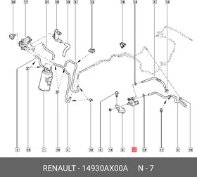 14930AX00A, Клапан электромагнитный АКПП DP0/AL4 Citroen/Peugeot/Renault