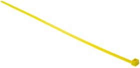 Фото 1/2 111-60108 LK2A-PA66-YE, Cable Tie, 270mm x 4.6 mm, Yellow Polyamide 6.6 (PA66), Pk-100