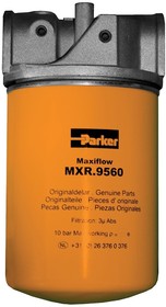 Фото 1/2 MXA1210QBU4RG121, Maxiflo series 10bar 3/4in Hydraulic Filter, 20L/min max, 10μm filtration size