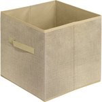 Коробка для хранения с ручкой, текстиль, размер: 30x30x30см 104957