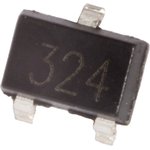 A1324LLHLX-T, Hall Effect Sensor 10mA Monolithic 5V 3-Pin SOT-23W T/R