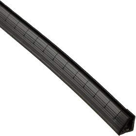 Фото 1/2 SPGSG-2B, Grommet Strip - Black - Polyethylene - Compatible Panel Thickness Range 0.9 - 1.8 mm (0.037 - 0.071 in) - R ...