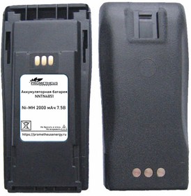Аккумулятор Prometheus Energy Ni-MH NNTN4851 2200 mAh 7.5V для раций Motorola DP1400, CP040, 140
