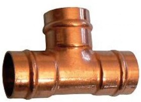 Фото 1/2 TP2415, Copper Pipe Fitting, Solder Equal Tee for 15mm pipe