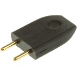 D3086-98, SHORTING LINK PLUG BLACK INSULATED