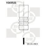 V163521, КЛАПАН 26x6x98.9 SEAT AROSA/CORDOBA/IBIZA III/VW POLO/LUPO 1.0 97-05 EX