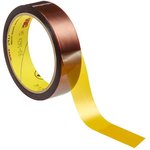 7000050064, Polyimide Film Tape, 6mm x 33m, Gold, 2.4N/cm