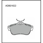ADB01622, Колодки тормозные дисковые | зад |