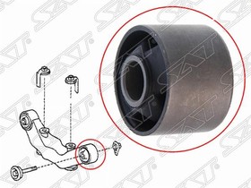 Сайлентблок опоры двигателя Lexus RX 08-15