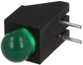 Фото 1/2 L-1503CB/1LGD, LED; in housing; green; 5mm; No.of diodes: 1; 20mA; 60°; 2.2?2.5V