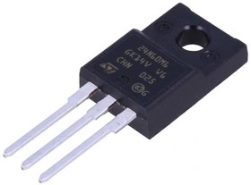 Фото 1/2 STF24N60M6, Транзистор полевой MOSFET N-канальный 600В 17А 3-Pin(3+Tab) TO-220FP туба