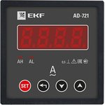 Амперметр AM-D721 цифровой на панель 72х72 однофазный EKF PROxima | ad-721 | EKF