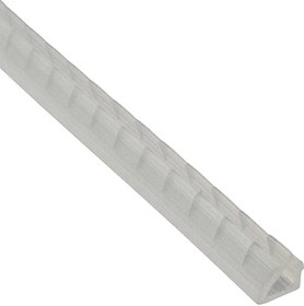 SPGS-3, Grommet Strip - Natural - Polyethylene - Maximum Compatible Panel Thickness 4.2 mm (0.164 in) - Overall Hei ...