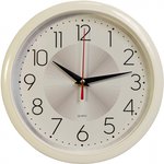 Часы настенные аналоговые Бюрократ WallC-R69P D22см белый (WALLC-R69P22/WHITE)