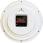Часы настенные аналоговые Бюрократ WallC-R69P D22см белый (WALLC-R69P22/WHITE)