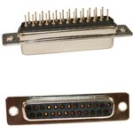 171-015-113R021, D-Sub Standard Connectors 15P Male V Dp Solder w/ Clinch Nut 2