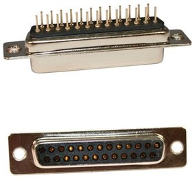 171-009-113R031, D-Sub Standard Connectors 9P Male Vt Dp Solder w/ Clinch Nut 3