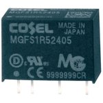MGFS802412, Isolated DC/DC Converters - Through Hole 80.4W 9-36Vin 12V 6.7A PCB Mnt