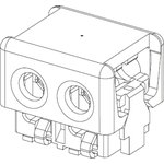 2-2106431-2, Lighting Connectors 2 Position 22 AWG SMT IDC Feed Thru