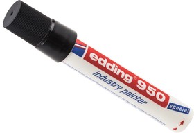 Фото 1/2 950-001, Black 10mm Broad Tip Paint Marker Pen for use with Metal
