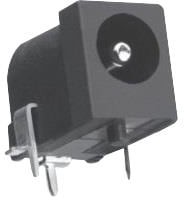 KLDX-SMT-0202-APTR, DC Power Connectors 2mm SMT POWER JACK WITH CENTER PEG T/R