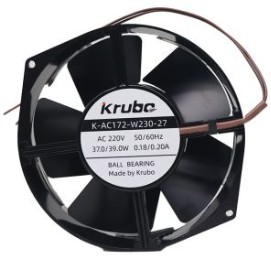 Вентилятор Krubo K-AC172-W230-27 220V 37W 0.18A 172x150x38