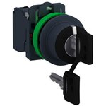 XB5FG03, Key-Operated Switch 2NO 3-Pos 45° Latching Function