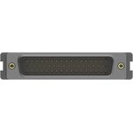 D-Sub plug, 50 pole, standard, equipped, straight, IDC connection, 1658607-1