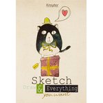 07507, Альбом для рисования акварелью Kroyter А5 20л блок 200г,ГОЗНАК,склейка,7507