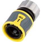 62-0305-F, Коннектор для шланга, быстросъемный 1/2" с аквастопом ...