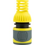 62-0300-F, Коннектор для шланга, быстросъемный 1/2" с термопластичной резиной и ...