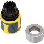 62-0304-F, Коннектор для шланга, быстросъемный 1/2" с термопластичной резиной и ...