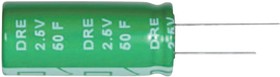 Double-layer capacitor, 10 F, 2.5 V, ±20%