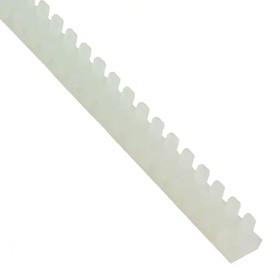Фото 1/2 GE318-L, Military standard grommet edging strip, .318" thickness, nylon 6.6, natural.